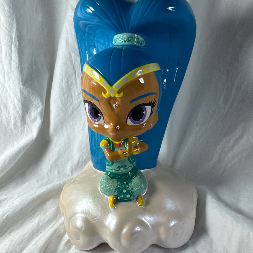 Nick Jr. Shimmer and Shine Blue Genie Coin Bank Shine 2016